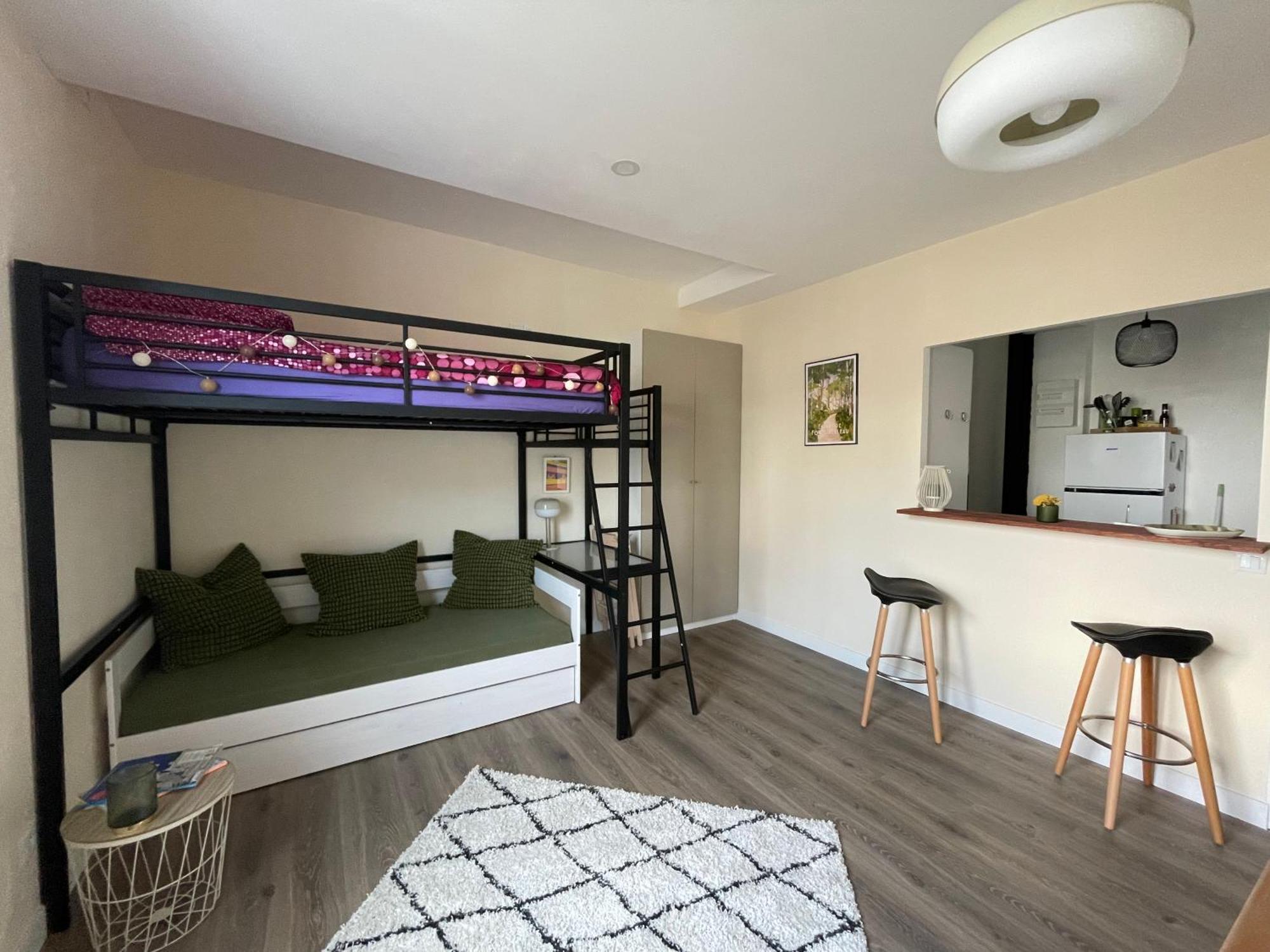 Studio 4 Emplacement Ideal Entre Chateau Et Centre Фонтенбло Экстерьер фото